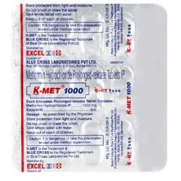 K Met 1000 Tablet product image