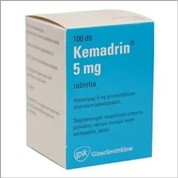 Kemadrin Tab 5mg product image