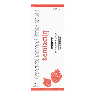 Kemlactin Strawberry Flavour Syrup product image