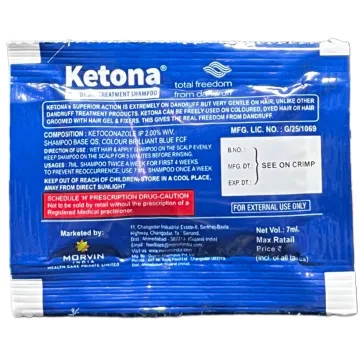 Ketona Shampoo Pouch 7ml product image