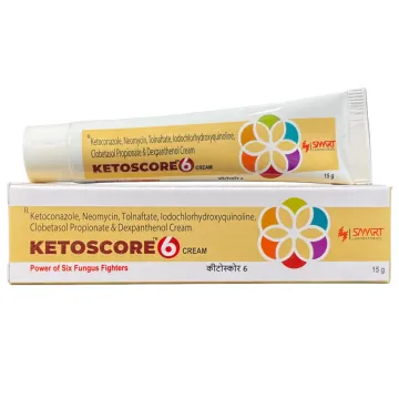 Ketoscore 6 Cream 15gm product image