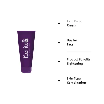 Kozilite H Skin Lightening Cream 20gm product image