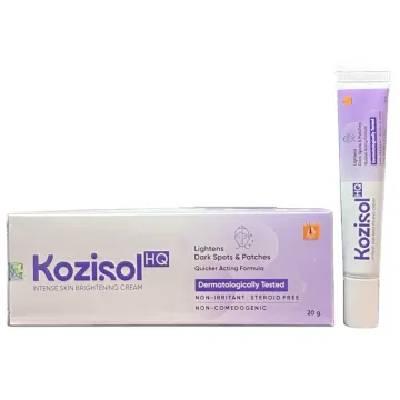 Kozisol Hq Intense Skin Brightening Cream 20gm product image