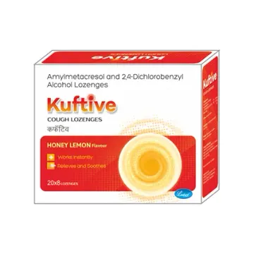 Kuftive Lozenges Honey-lemon product image