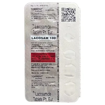 Lacosam 100 Tablet product image