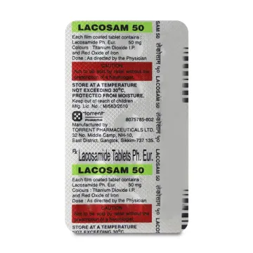 Lacosam 50 Tablet product image