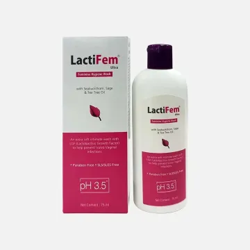 Lactifem Ultra Feminine Hygiene Wash 75ml product image