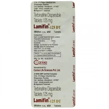 Lamifin 125 Dt Tablet product image