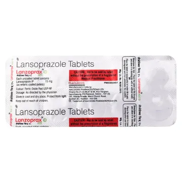 Lanzoprax Kid 15 Tablet product image