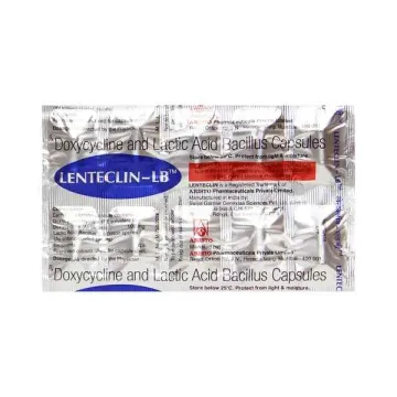 Lenteclin Lb 100mg Capsule product image