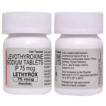 Lethyrox 75 Tablet product image