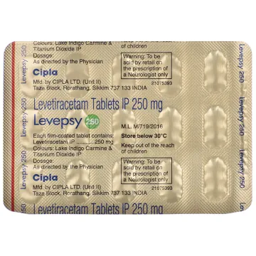 Levepsy 250 Tablet product image