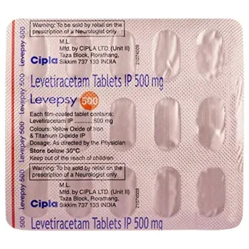 Levepsy 500 Tablet product image