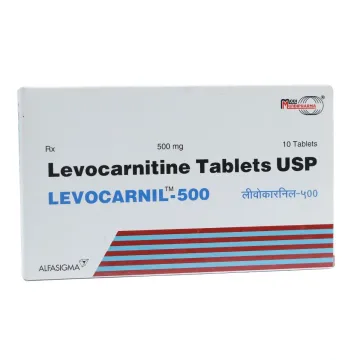 Levocarnil 500 Tablet product image
