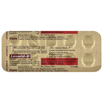 Levorid D Tablet product image