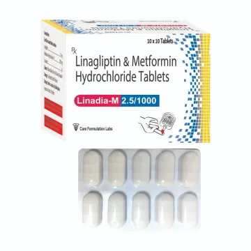 Linadia M 2.5/1000 Tablet product image