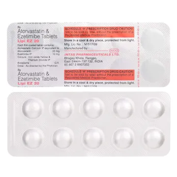 Lipi Ez 20 Tablet product image