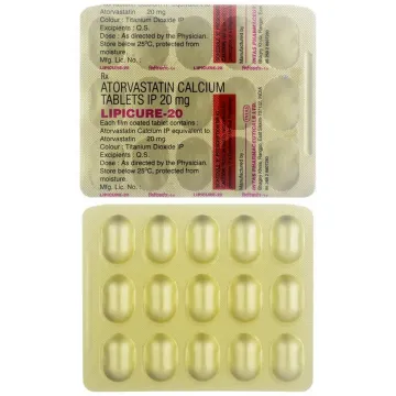 Lipicure 20 Tablet product image