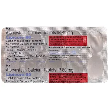 Lipicure 80 Tablet product image