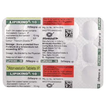 Lipikind 10 Tablet product image