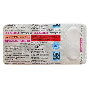 Lipikind 20 Tablet product image
