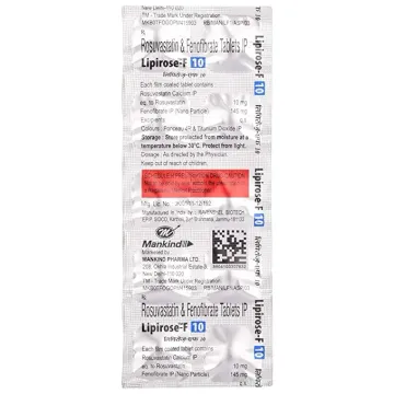 Lipirose F 10 Tablet product image