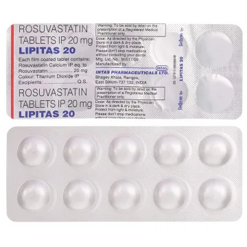 Lipitas 20 Tablet product image