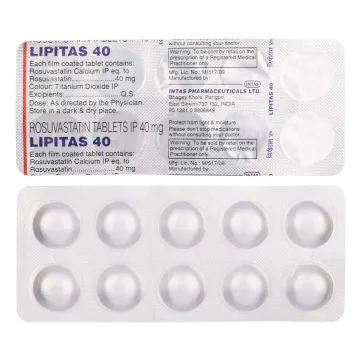 Lipitas 40 Tablet product image