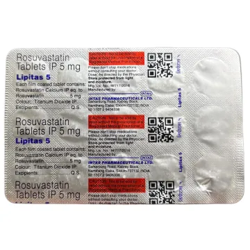 Lipitas 5 Tablet product image