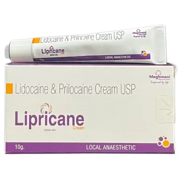 Lipricane Cream 10gm product image