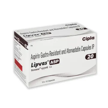 Lipvas Asp 20 Capsule product image