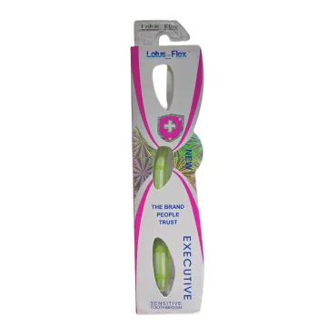 Lotus Flex Executive Toothbrush Green Colour Wi... product image