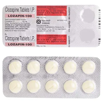 Lozapin 100 Tablet product image