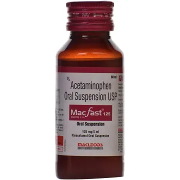 Macfast 125 Syrup 60ml product image