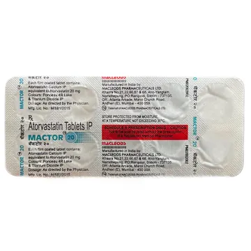 Mactor 20 Tablet product image