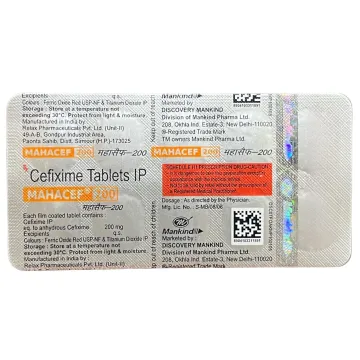 Mahacef 200 Tablet product image
