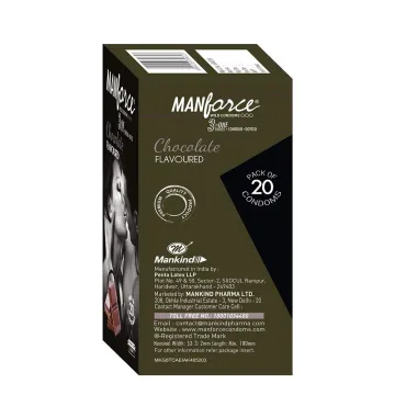 Manforce 342 Dots Chocolate Flavoured 2 In One ... product image