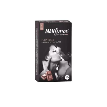 Manforce 342 Dots Chocolate Flavoured Xotic Con... product image
