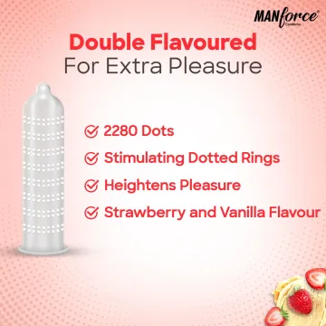 Manforce Cocktail Strawberry & Vanilla Flav... product image