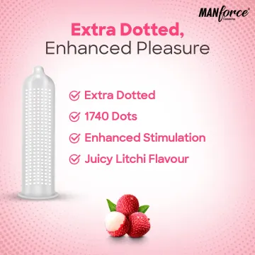 Manforce Dots 1740 Litchi Extra Dotted Premium ... product image