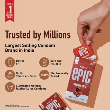 Manforce Epic Hot Enhanced Dots Premium Belgian... product image