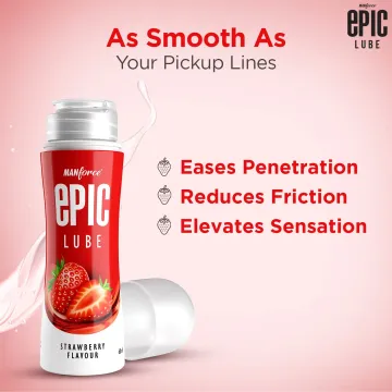 Manforce Epic Lube Strawberry Flavoured Water-b... product image