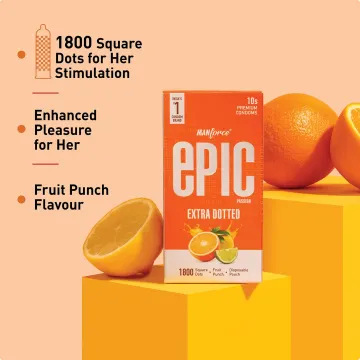 Manforce Epic Passion Extra Dotted Premium Lubr... product image