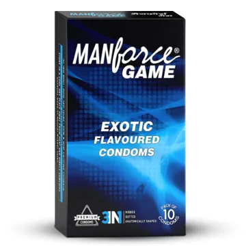 Manforce Game Exotic Flavoured Condoms Pack Of 10 product image