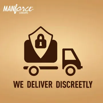 Manforce Hotdots Belgian Chocolate Flavoured Co... product image