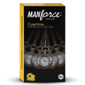 Manforce Overtime Pineapple Flavoured Dotted Co... product image
