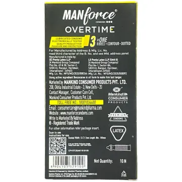 Manforce Overtime Pineapple Flavoured Dotted Co... product image