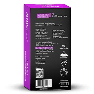 Manforce Xtasy Black Grapes Dotted Premium Cond... product image