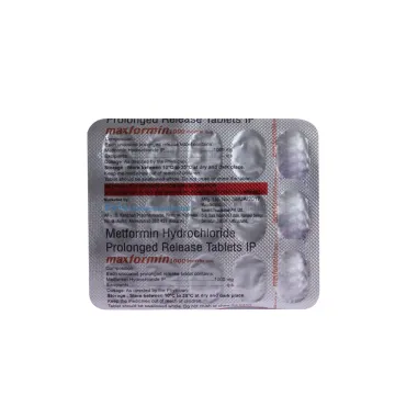 Maxformin 1000 Tablet product image