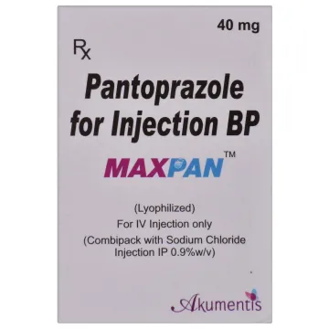 Maxpan 40mg Injection product image